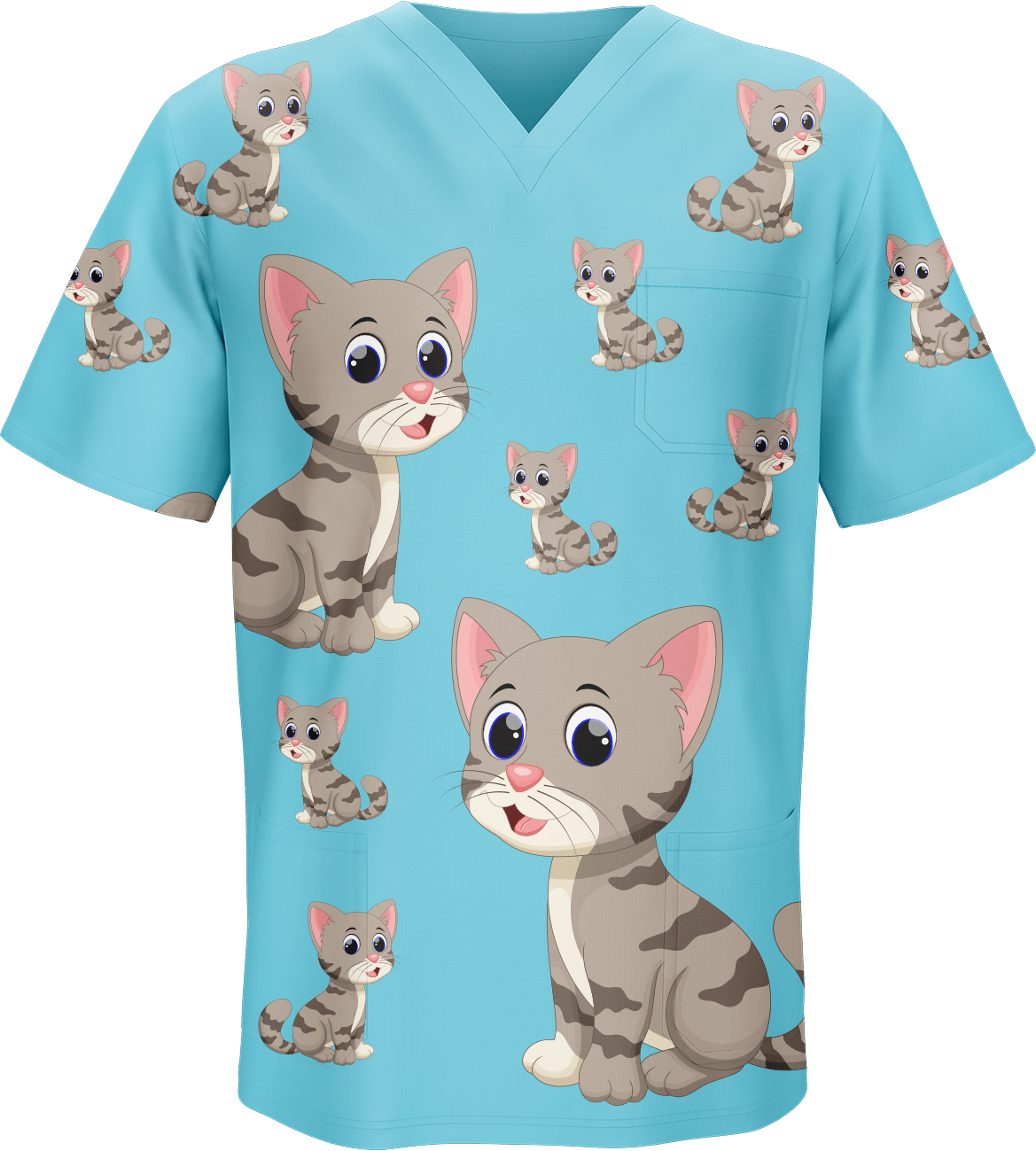 Playful Pussycat Scrubs