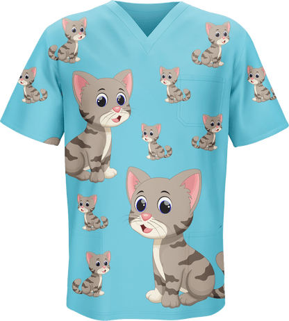 Playful Pussycat Scrubs - fungear.com.au