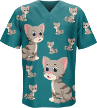 Playful Pussycat Scrubs 2