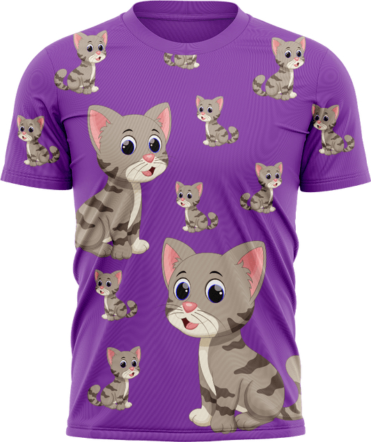Playful Pussycat T shirts - fungear.com.au