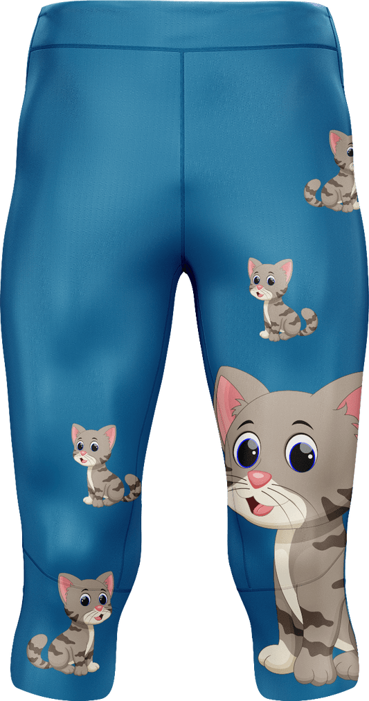 Playful Pussycat Tights 3/4 or full length - fungear.com.au