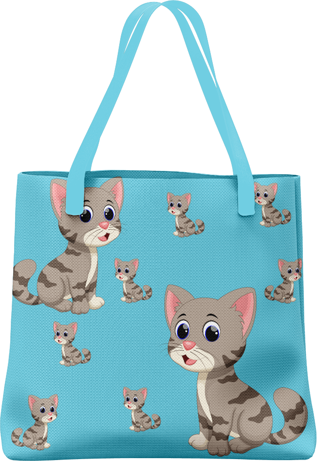 Playful Pussycat Tote Bag - fungear.com.au