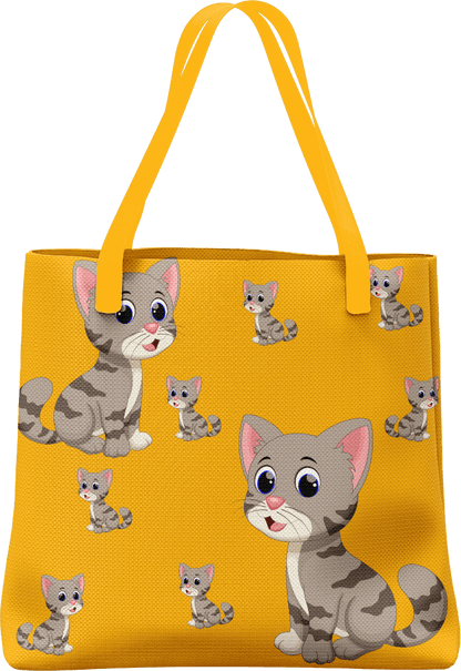 Playful Pussycat Tote Bag - fungear.com.au