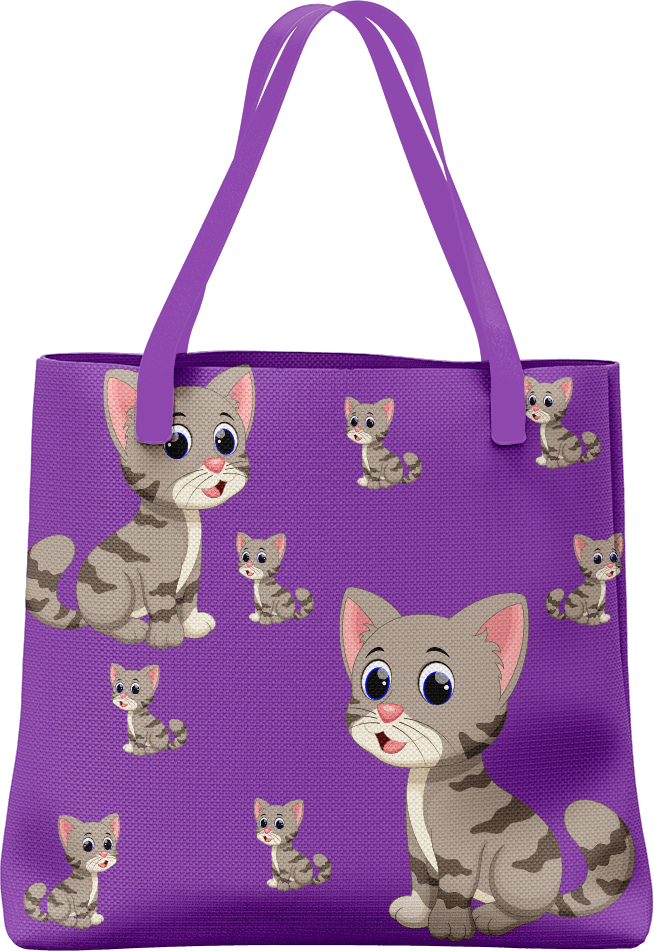 Playful Pussycat Tote Bag