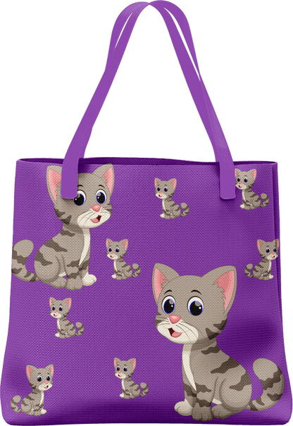 Playful Pussycat Tote Bag - fungear.com.au