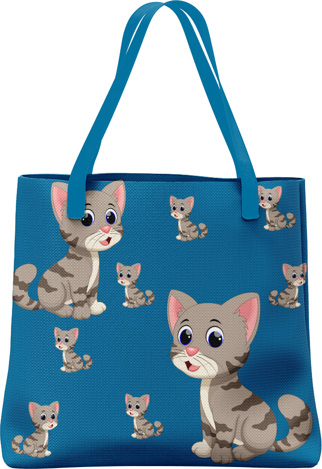 Playful Pussycat Tote Bag - fungear.com.au