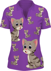 Playful Pussycat Women's Polo 1