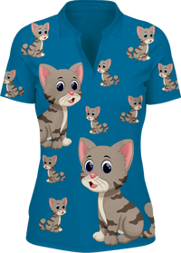 Playful Pussycat Women's Polo 3