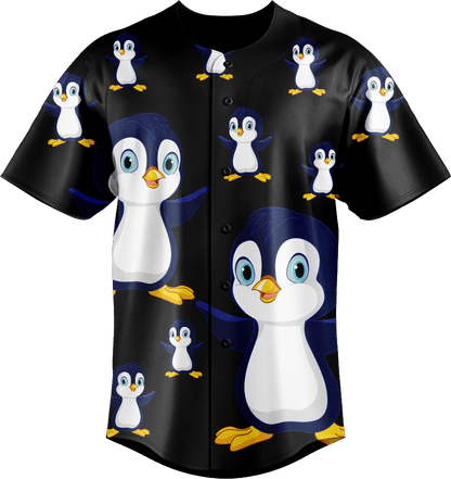 Pranksta Penguin Baseball Jerseys - fungear.com.au