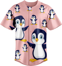 Pranksta Penguin Baseball Jerseys 3