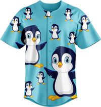 Pranksta Penguin Baseball Jerseys 1