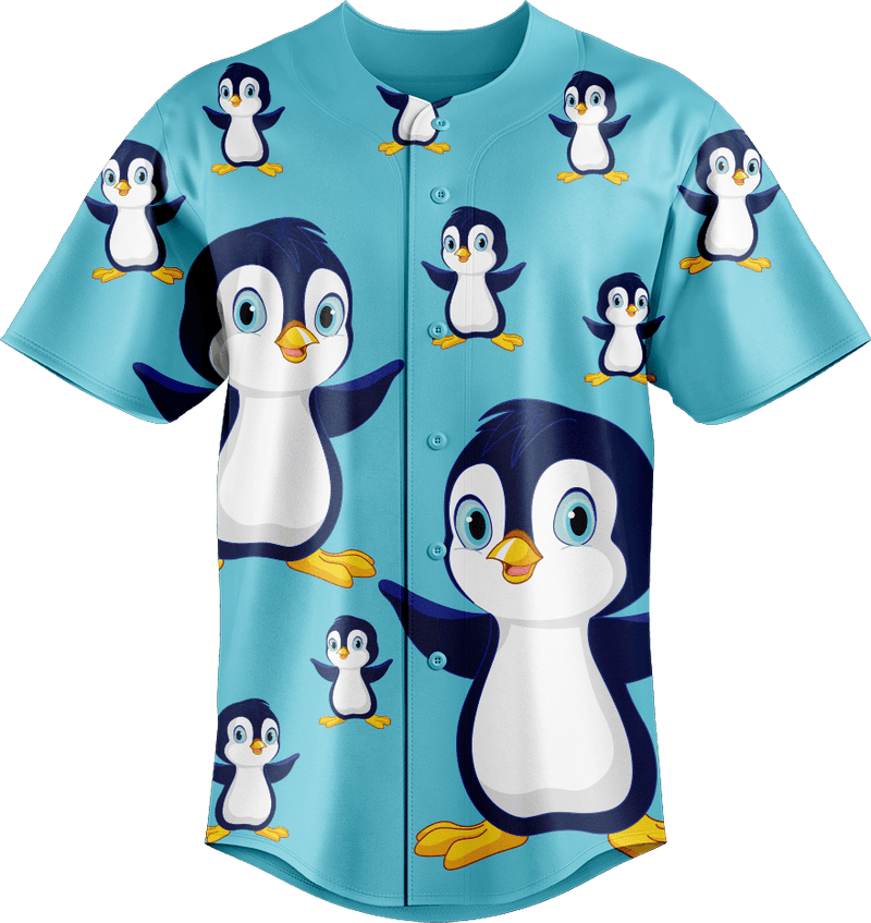 Pranksta Penguin Baseball Jerseys