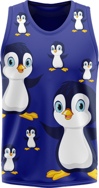 Pranksta Penguin Basketball Jersey 3