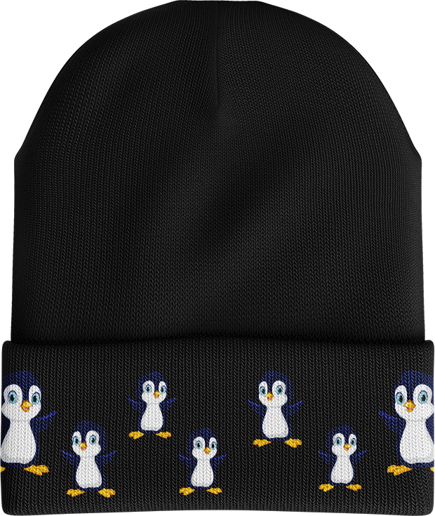 Pranksta Penguin Beanie - fungear.com.au