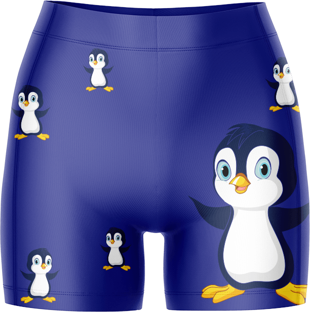 Pranksta Penguin Bike Shorts - fungear.com.au