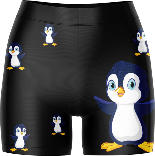 Pranksta Penguin Bike Shorts - fungear.com.au