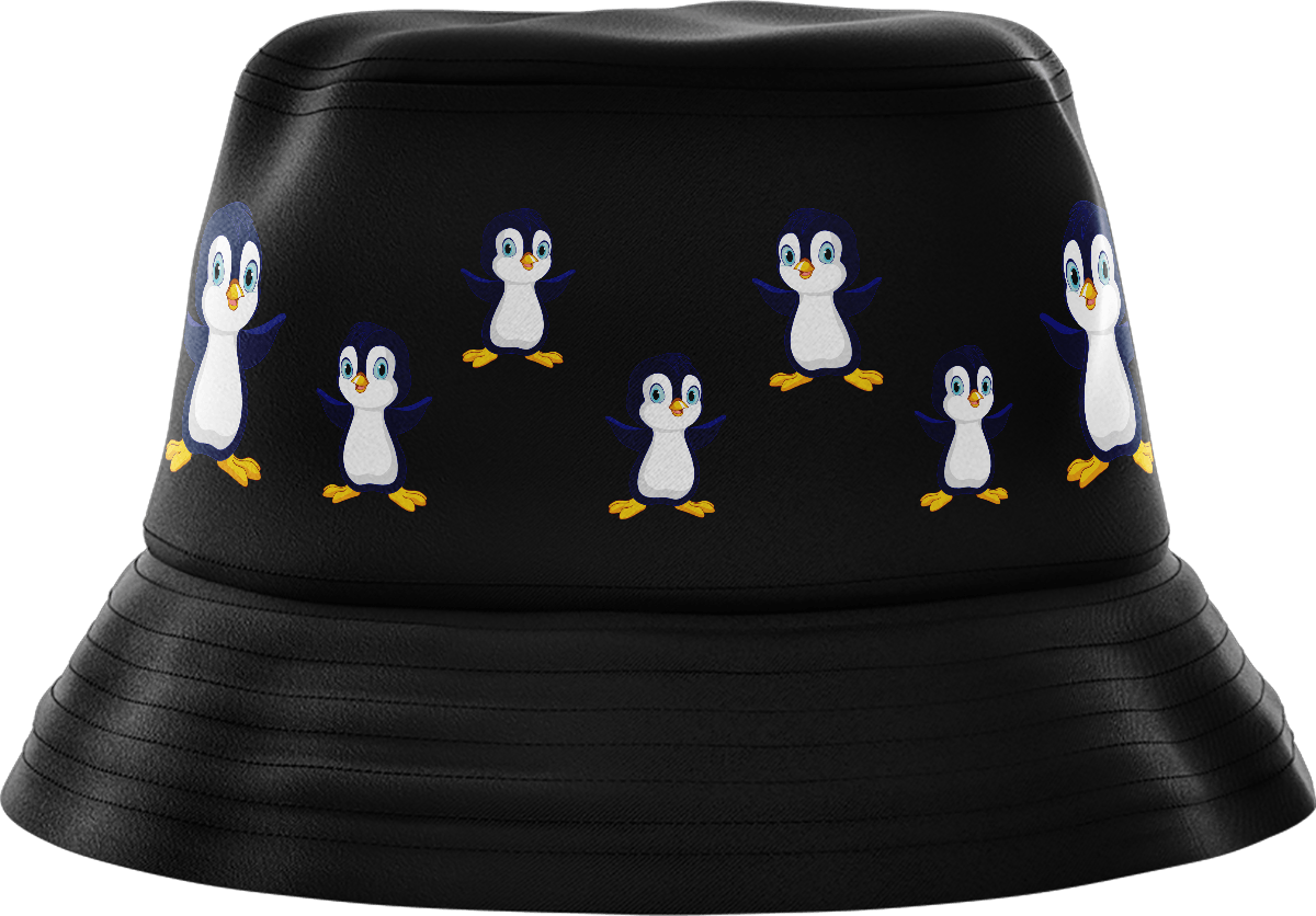 Pranksta Penguin Bucket Hats - fungear.com.au