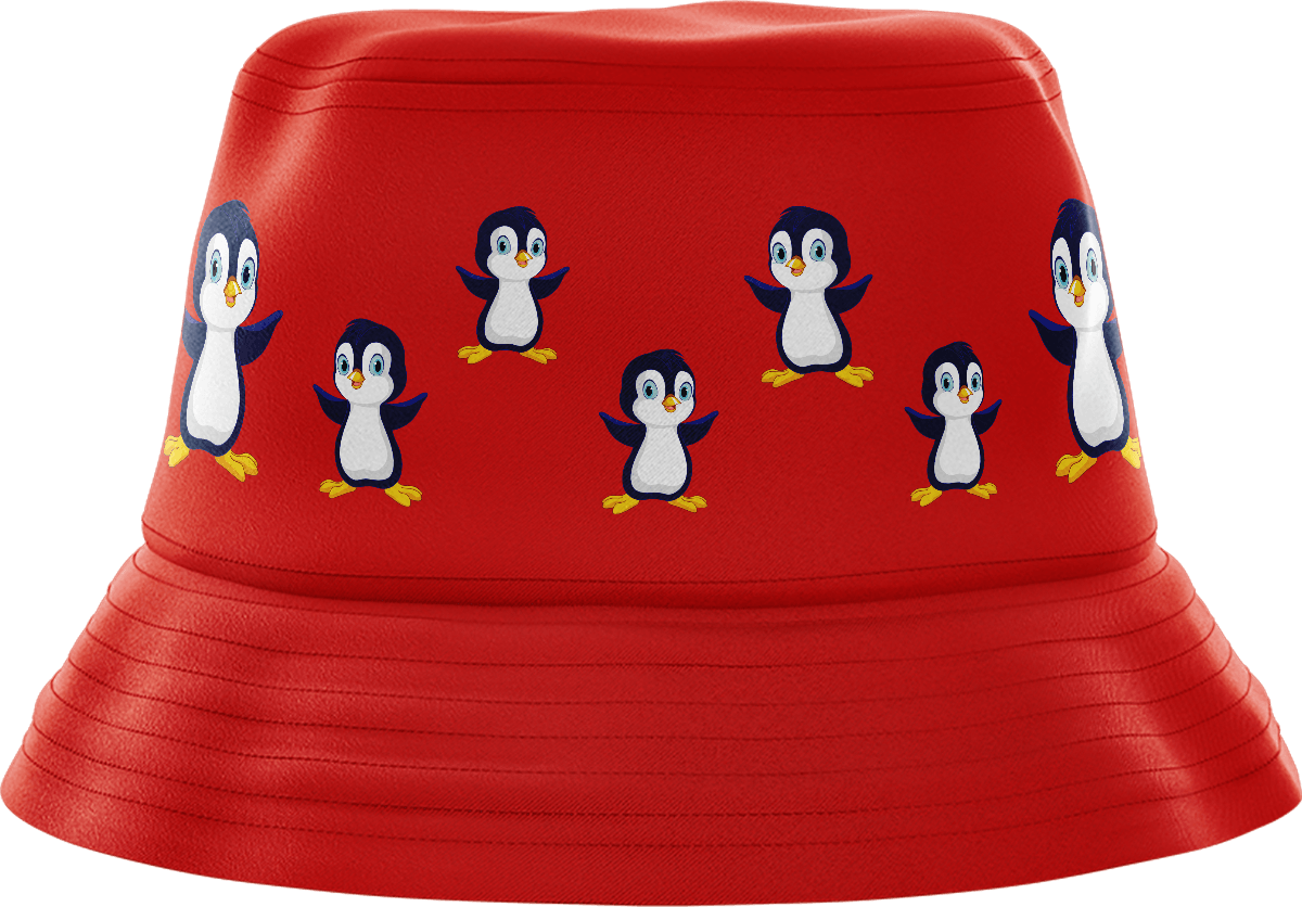 Pranksta Penguin Bucket Hats - fungear.com.au