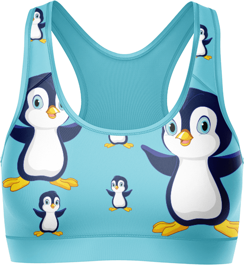 Pranksta Penguin Crop Top - fungear.com.au