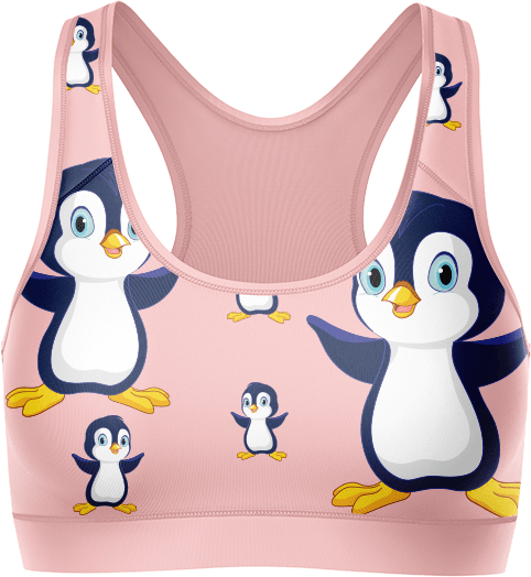 Pranksta Penguin Crop Top - fungear.com.au