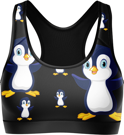 Pranksta Penguin Crop Top - fungear.com.au