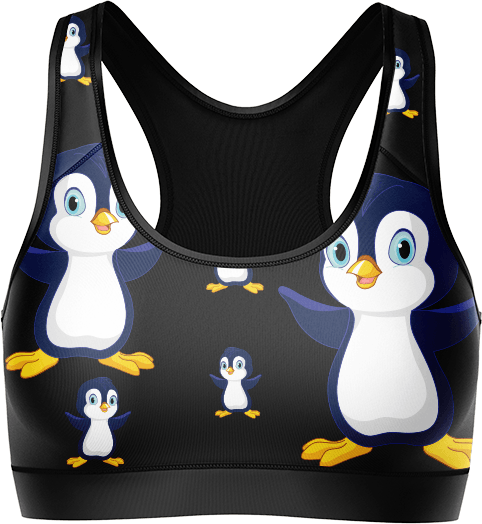 Pranksta Penguin Crop Top