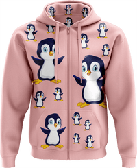 Pranksta Penguin Full Zip Hoodies Jacket 7