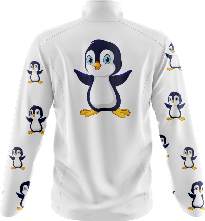 Pranksta Penguin Full Zip Track Jacket - fungear.com.au