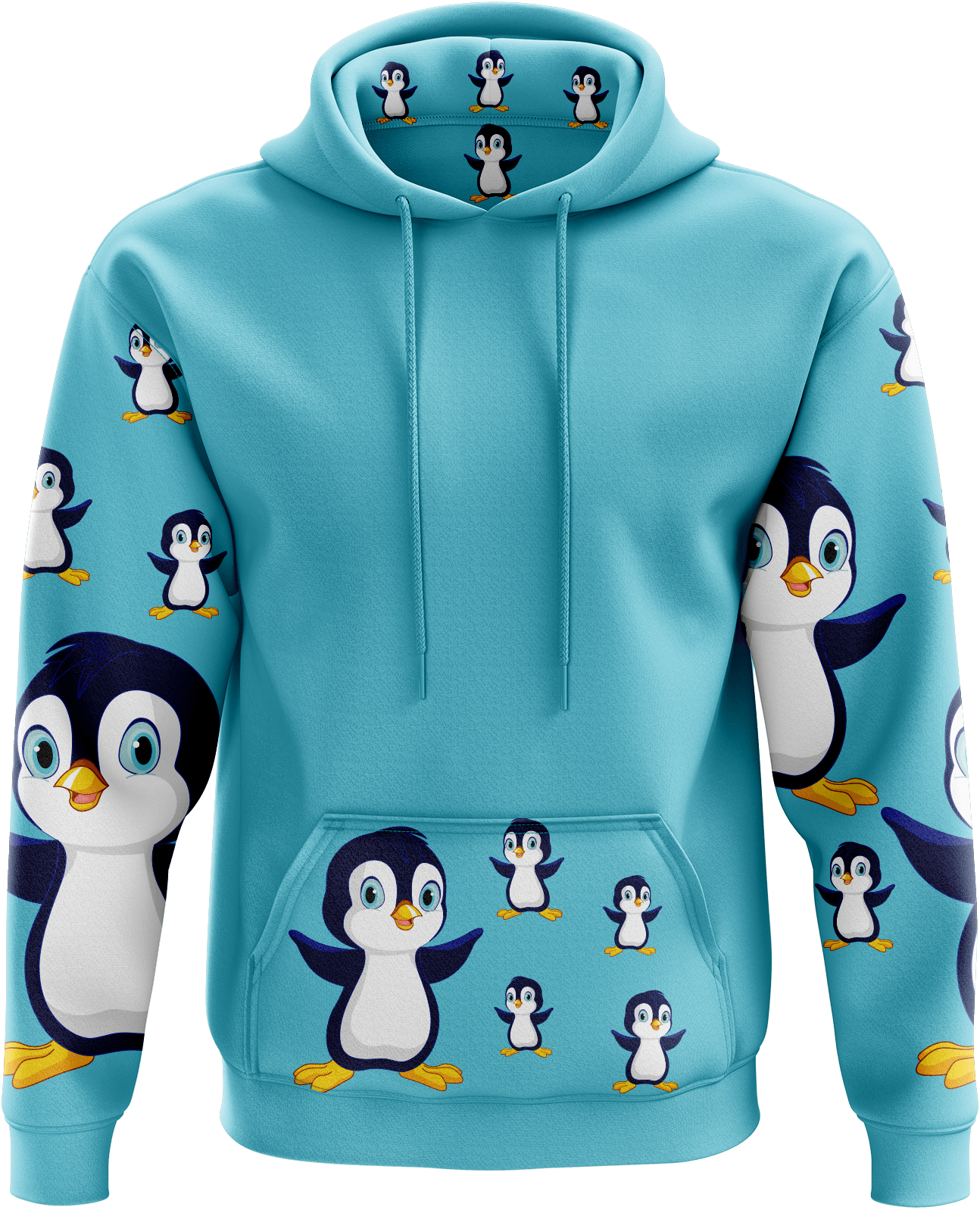 Pranksta Penguin Hoodies - fungear.com.au