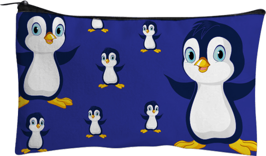 Pranksta Penguin Jumbo Pencil Case - fungear.com.au