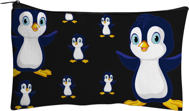 Pranksta Penguin Jumbo Pencil Case - fungear.com.au