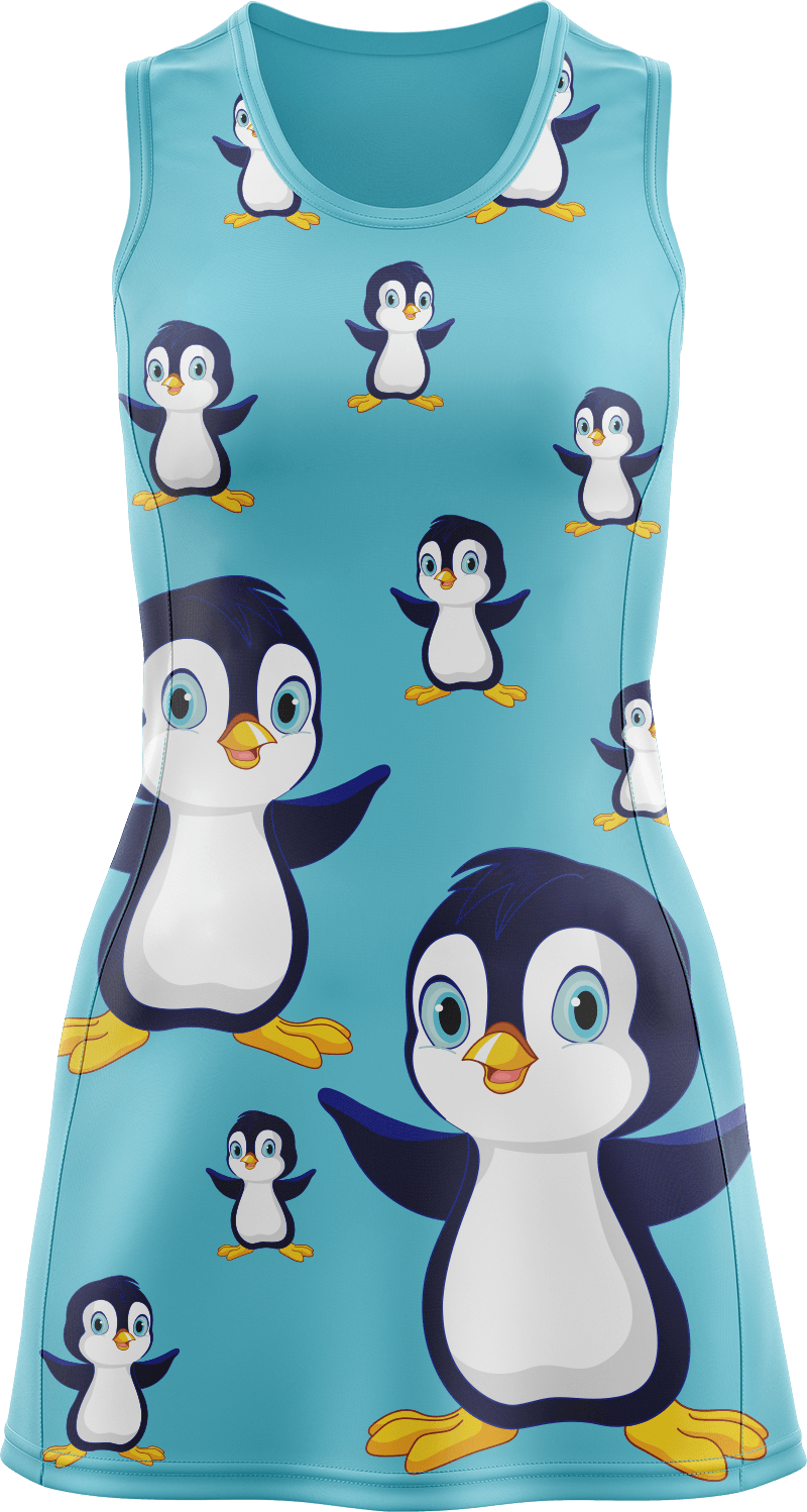 Pranksta Penguin Ladies Mini Dress - fungear.com.au