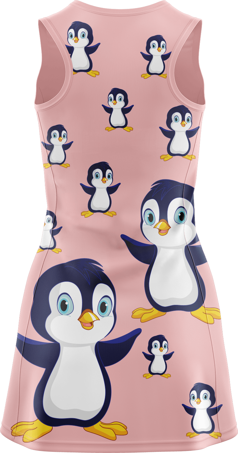 Pranksta Penguin Ladies Mini Dress - fungear.com.au