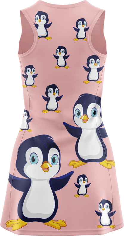 Pranksta Penguin Ladies Mini Dress - fungear.com.au