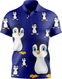 Pranksta Penguin Men's Short Sleeve Polo 2
