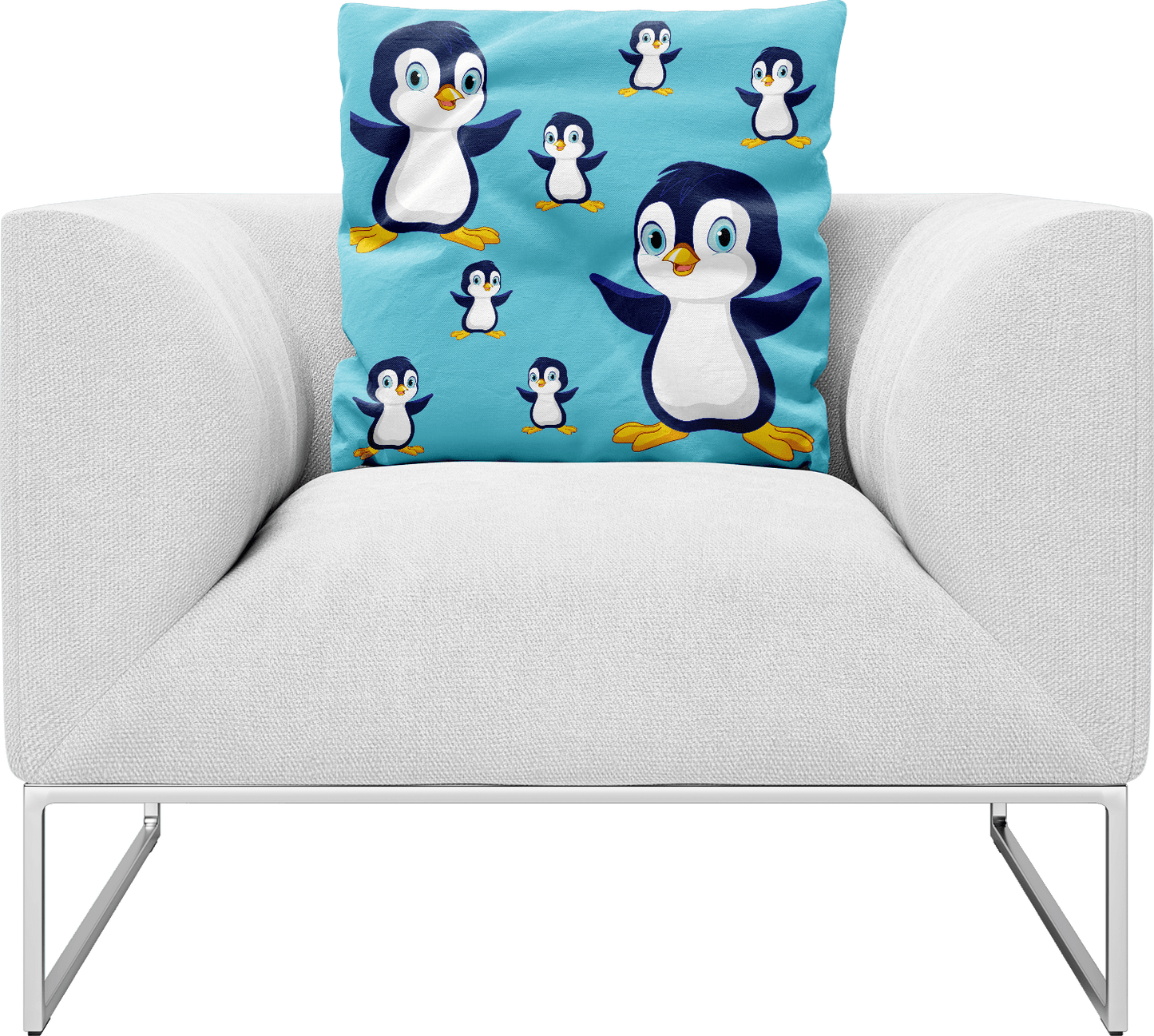 Pranksta Penguin Pillows Cushions - fungear.com.au