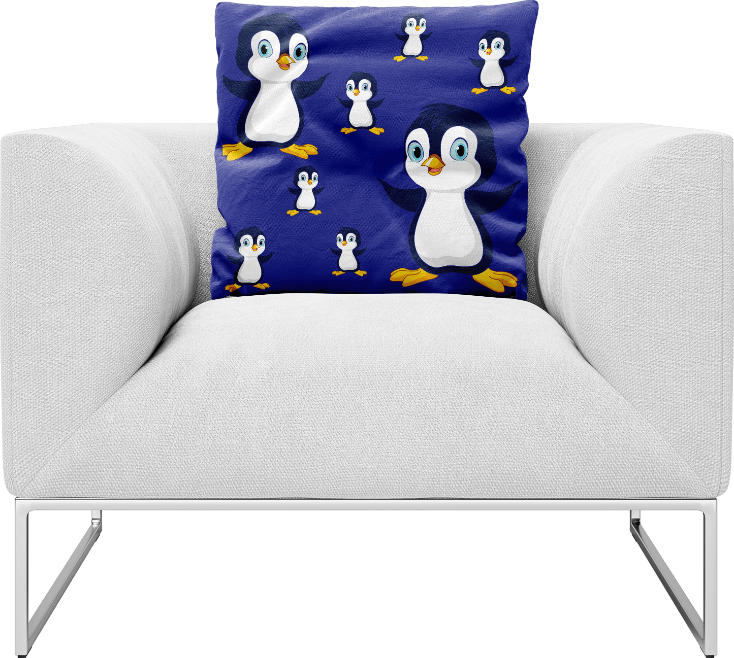 Pranksta Penguin Pillows Cushions - fungear.com.au