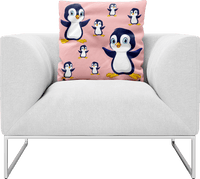 Pranksta Penguin Pillows Cushions 2