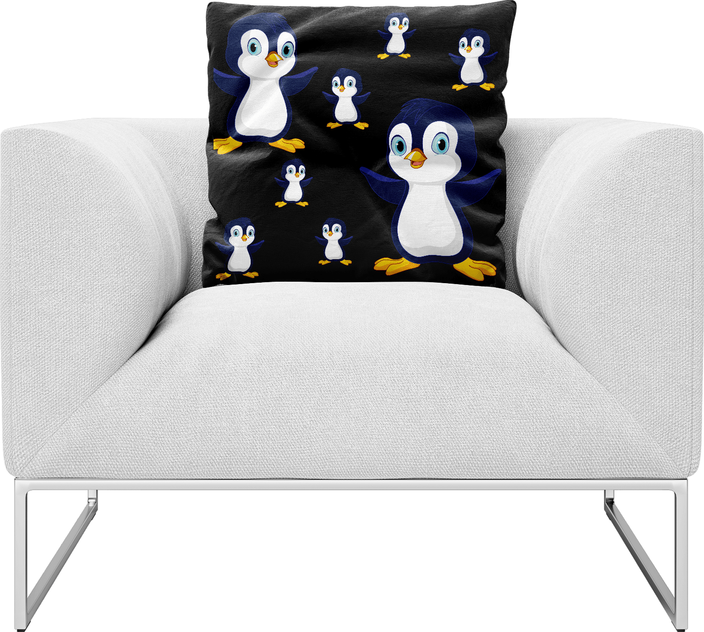 Pranksta Penguin Pillows Cushions - fungear.com.au