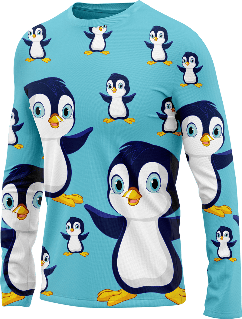 Pranksta Penguin Rash Shirt Long Sleeve