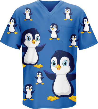 Pranksta Penguin Scrubs - fungear.com.au