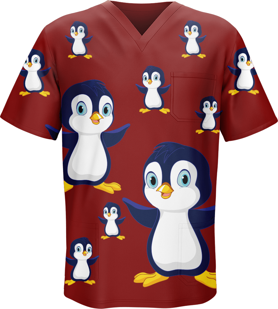 Pranksta Penguin Scrubs - fungear.com.au