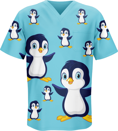 Pranksta Penguin Scrubs - fungear.com.au