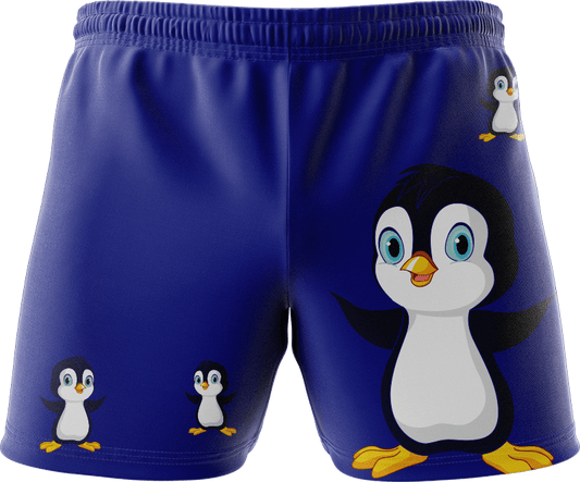 Pranksta Penguin Shorts - fungear.com.au