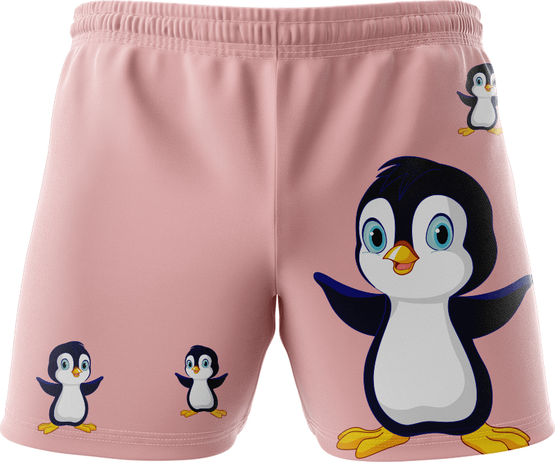 Pranksta Penguin Shorts - fungear.com.au