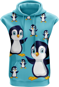 Pranksta Penguin Sleeveless Hoodie 1