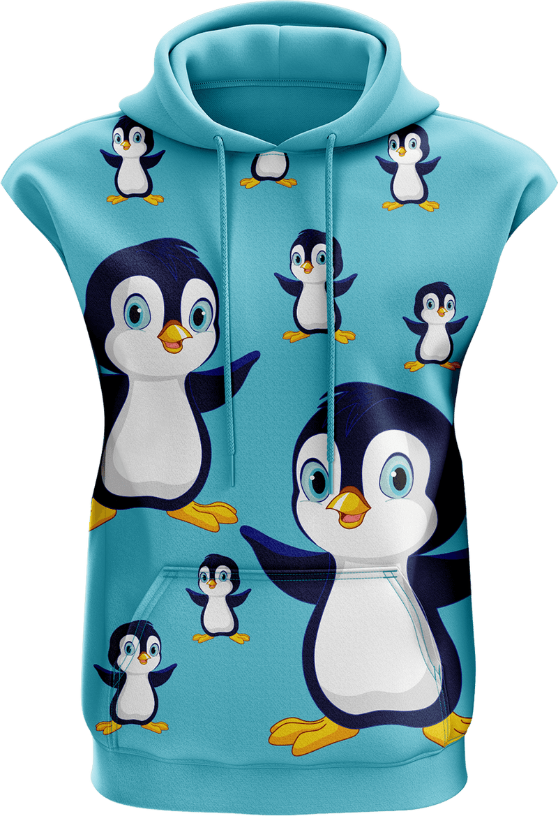 Pranksta Penguin Sleeveless Hoodie