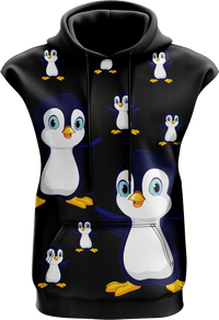 Pranksta Penguin Sleeveless Hoodie 4