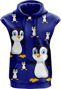 Pranksta Penguin Sleeveless Hoodie 2