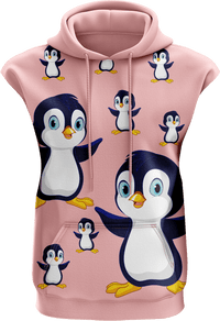 Pranksta Penguin Sleeveless Hoodie 3
